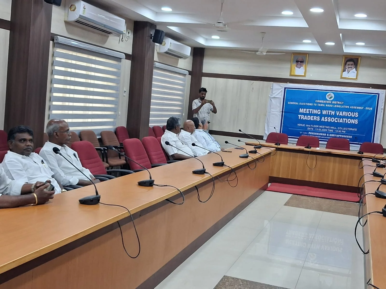 Election Commission Meeting with All Associations in Coimbatore